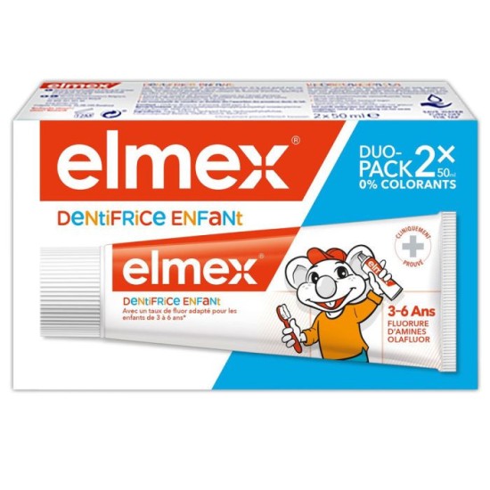 Elmex dentifrice enfant 3-6 ans