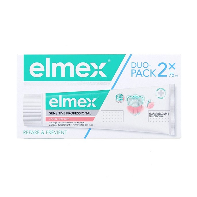 Elmex Sensitive Pro Gencives Duo