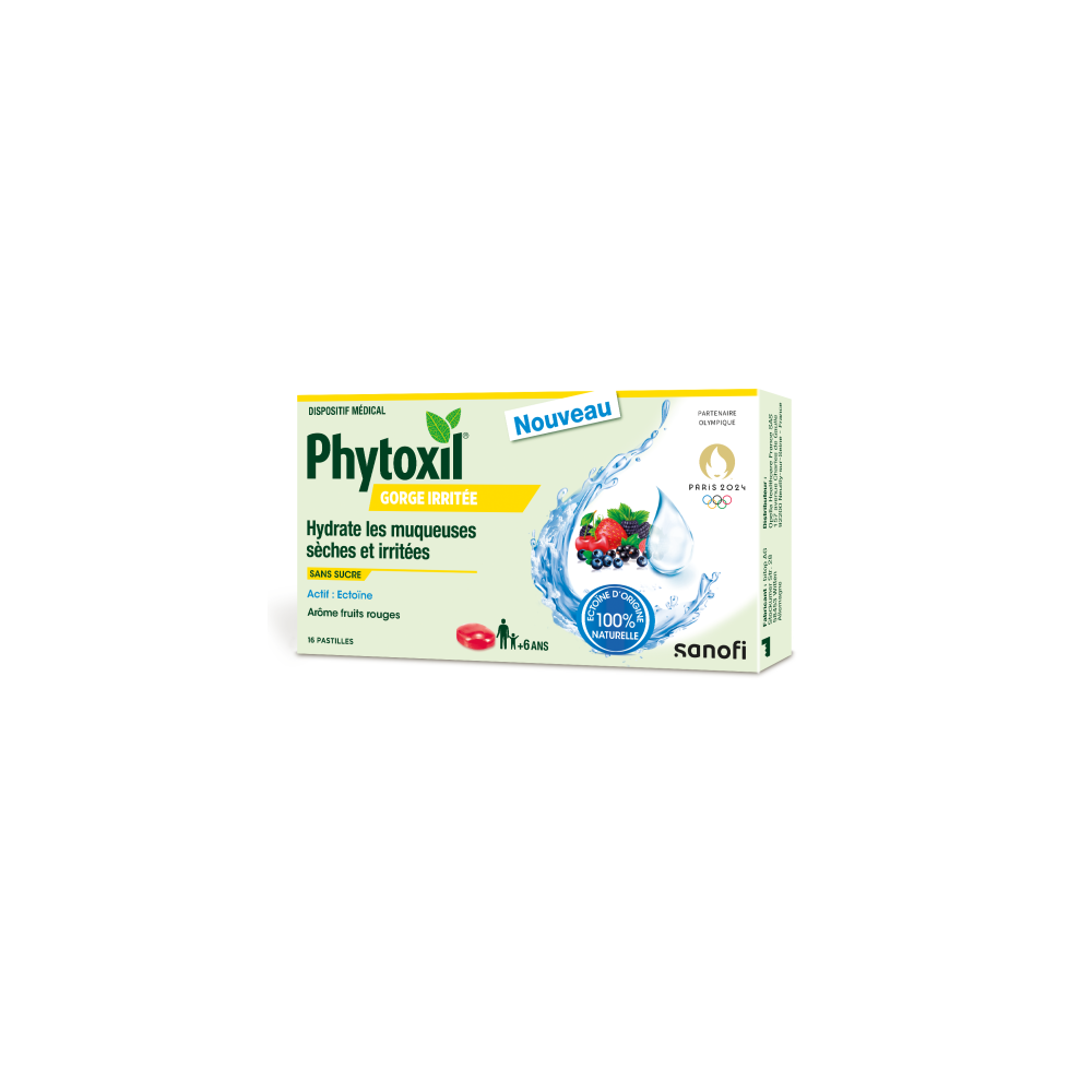 Phytoxil pastilles fruits rouges