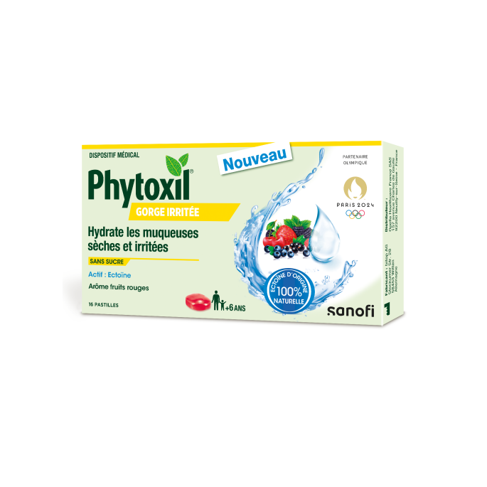 Phytoxil pastilles fruits rouges