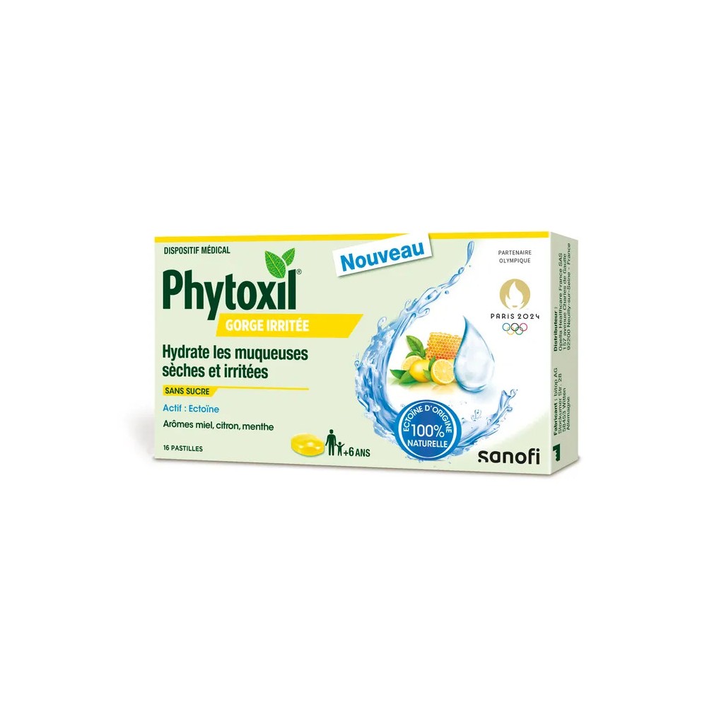 Phytoxil pastilles miel citron