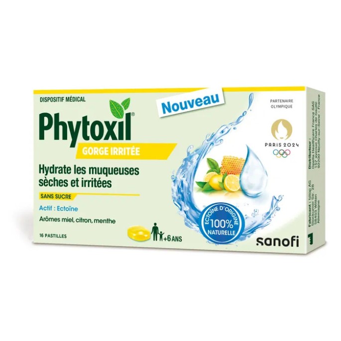 Phytoxil pastilles miel citron