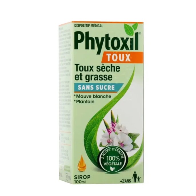 Phytoxil Sirop sans sucre Flacon 100 ml