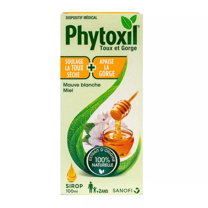 Phytoxil Sirop Toux et Gorge 100 ml