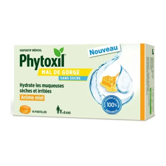 Phytoxil pastilles miel liquide