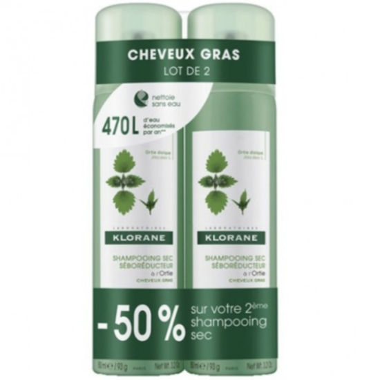 Klorane shampoing sec ortie 150 ml