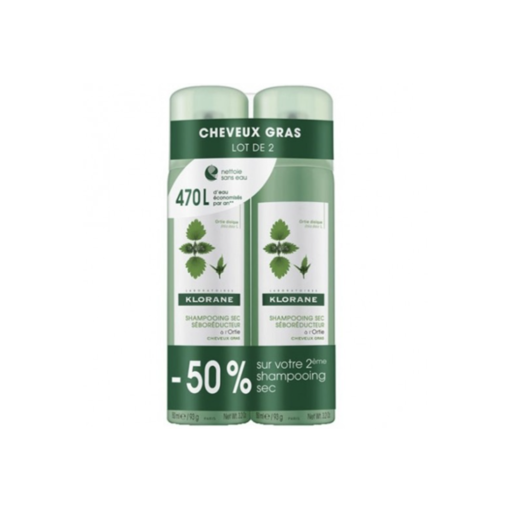 Klorane shampoing sec ortie 150 ml