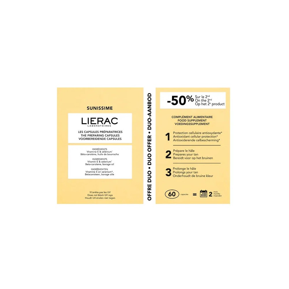 Lierac Sunissime Capsules Duo