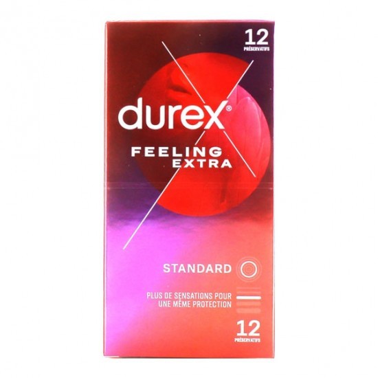 Durex Feeling Extra - Préservatifs Ultra Fins