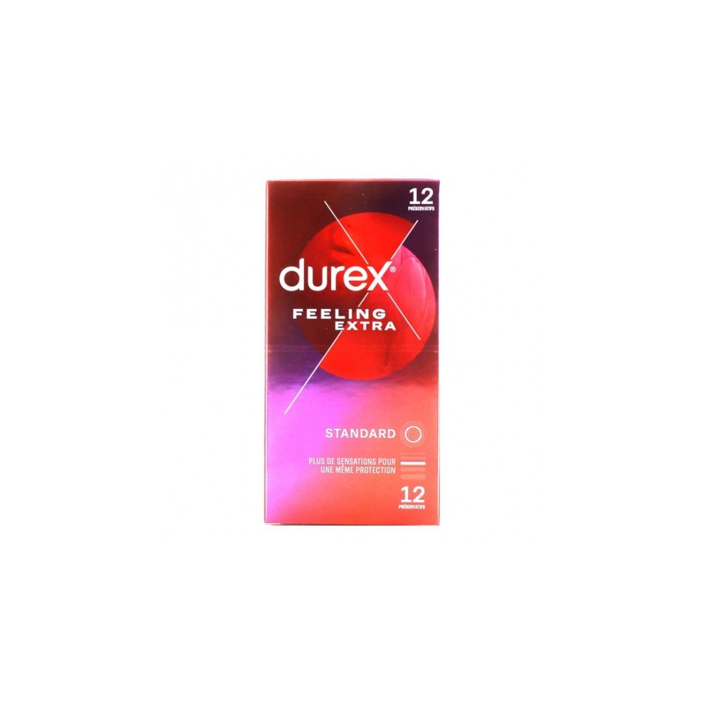 Durex Feeling Extra - Préservatifs Ultra Fins