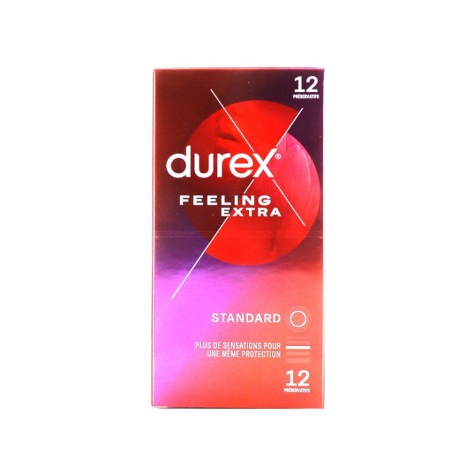 Durex Feeling Extra - Préservatifs Ultra Fins