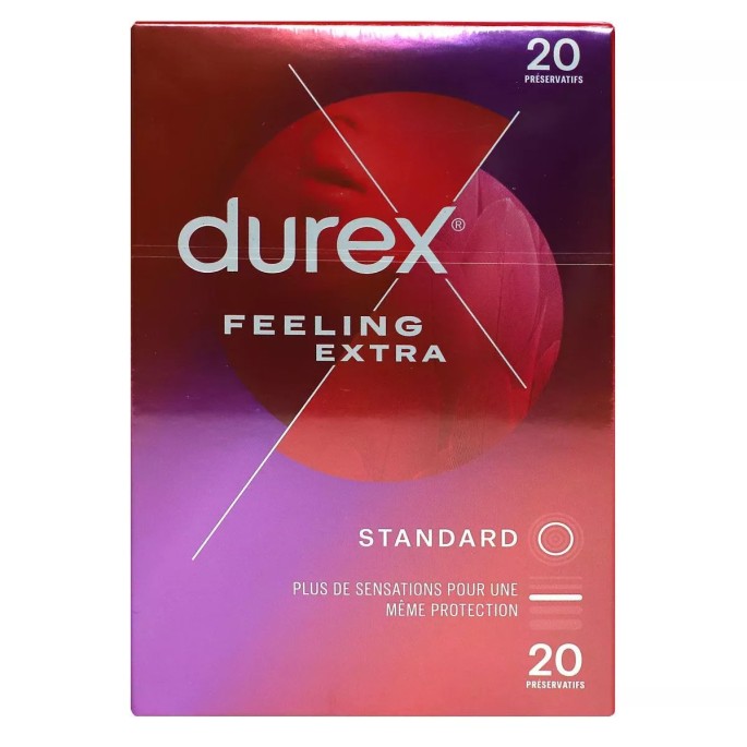 Durex préservatifs Feeling Extra