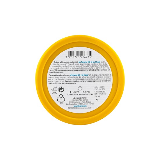 Klorane Crème Après-Soleil 200 ml