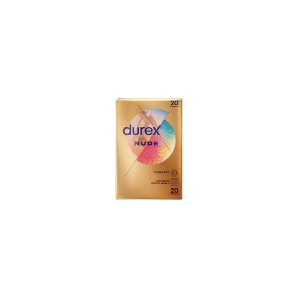 Durex Nude Préservatifs - 20 unités