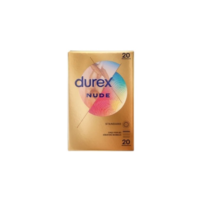 Durex Nude Préservatifs - 20 unités