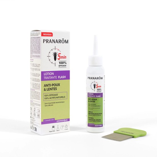 Pranarom Aromapoux Bio Lotion 100 ml + Peigne