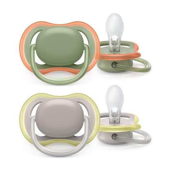 Philips Avent Sucette Ultra Air Silicone 6-18 mois