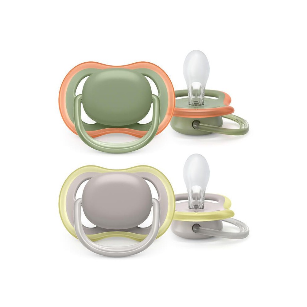Philips Avent Sucette Ultra Air Silicone 6-18 mois