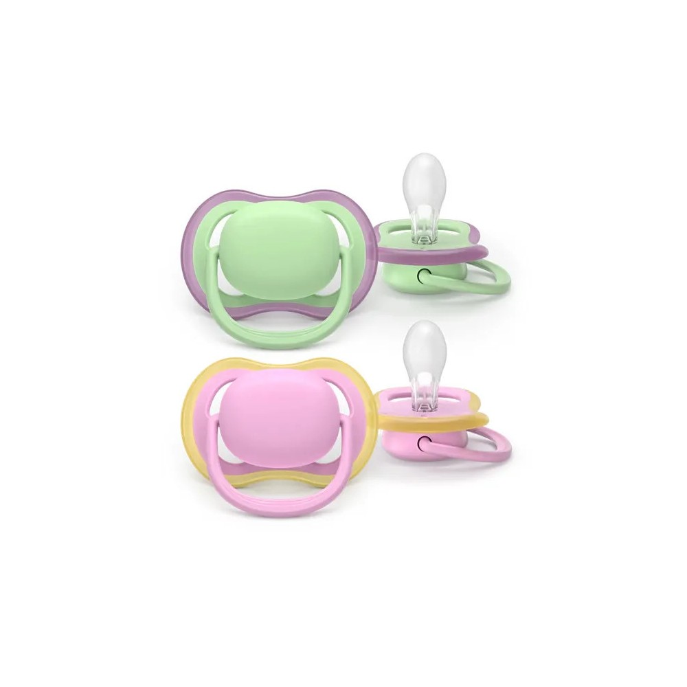 Philips Avent Sucette Ultra Air Silicone 6-18 mois