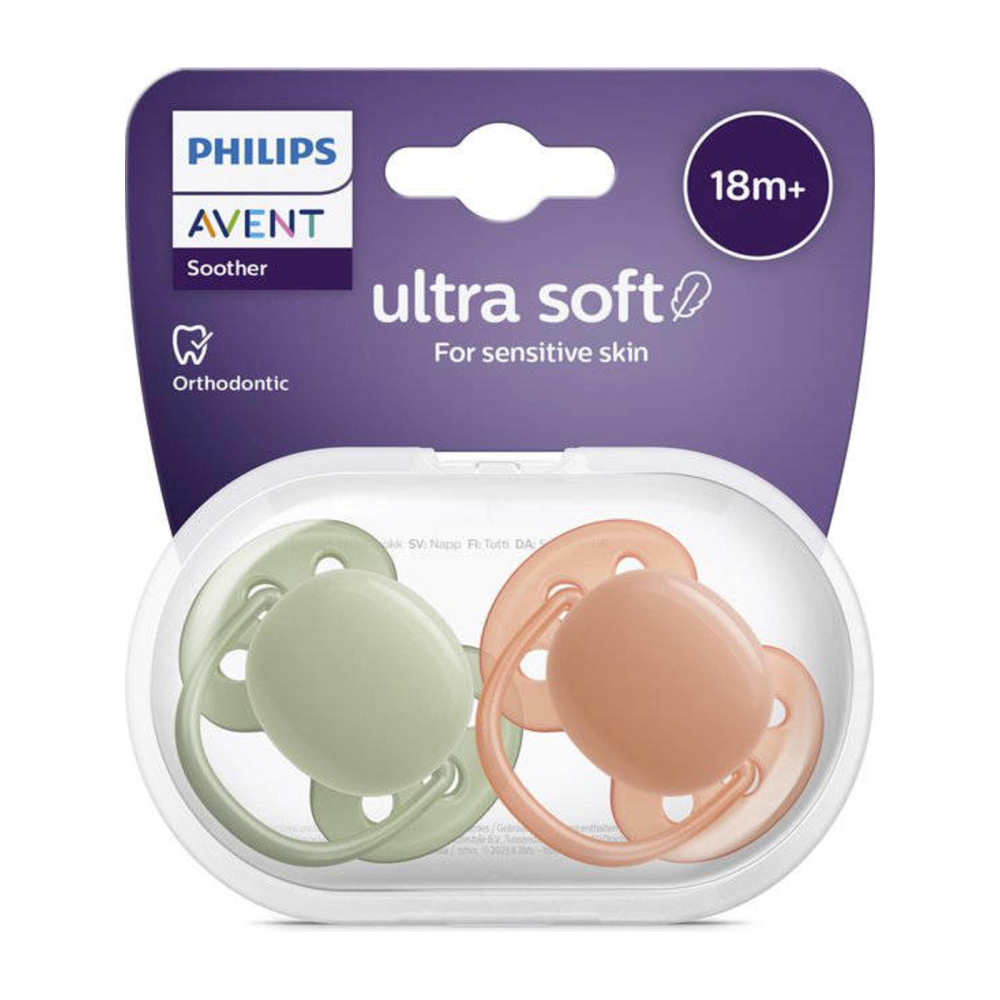 Philips Avent Sucette Ultra Douce 18 mois