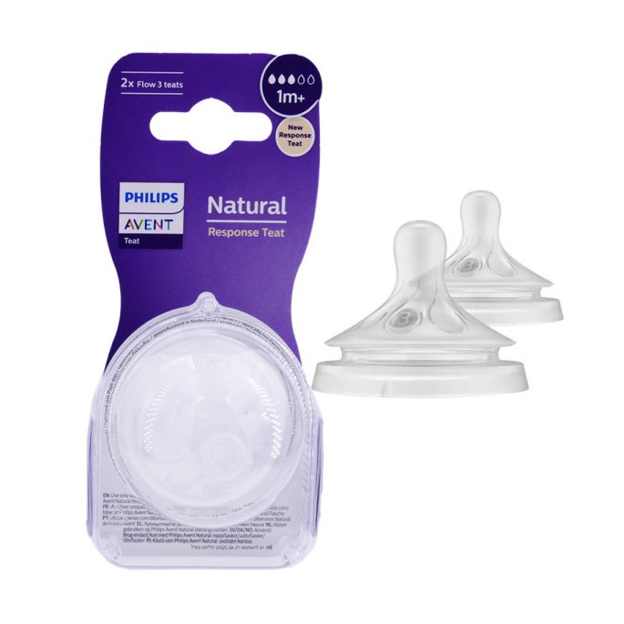 Philips Avent Tétine Natural T3 Débit Lent