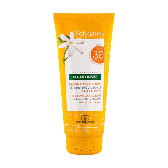 Klorane Gel Crème Solaire SPF30 200 ml