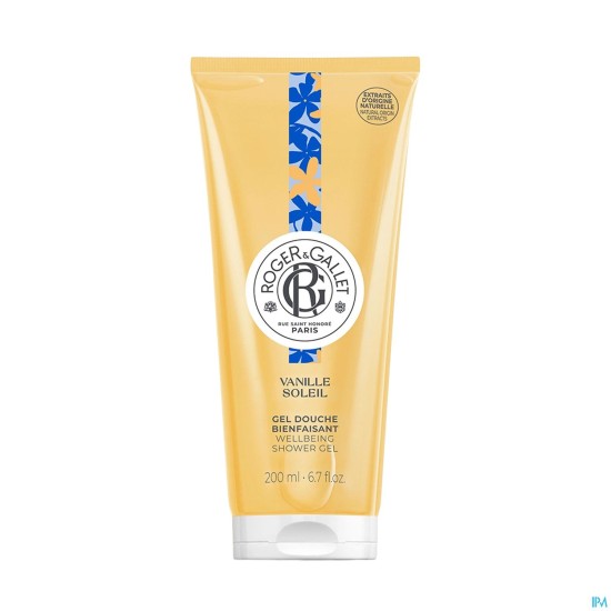 Roger Gallet Gel Douche Vanille Soleil 200 ml