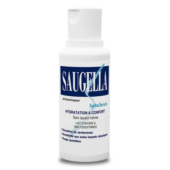Saugella hydra sérum hygiène intime 200 ml