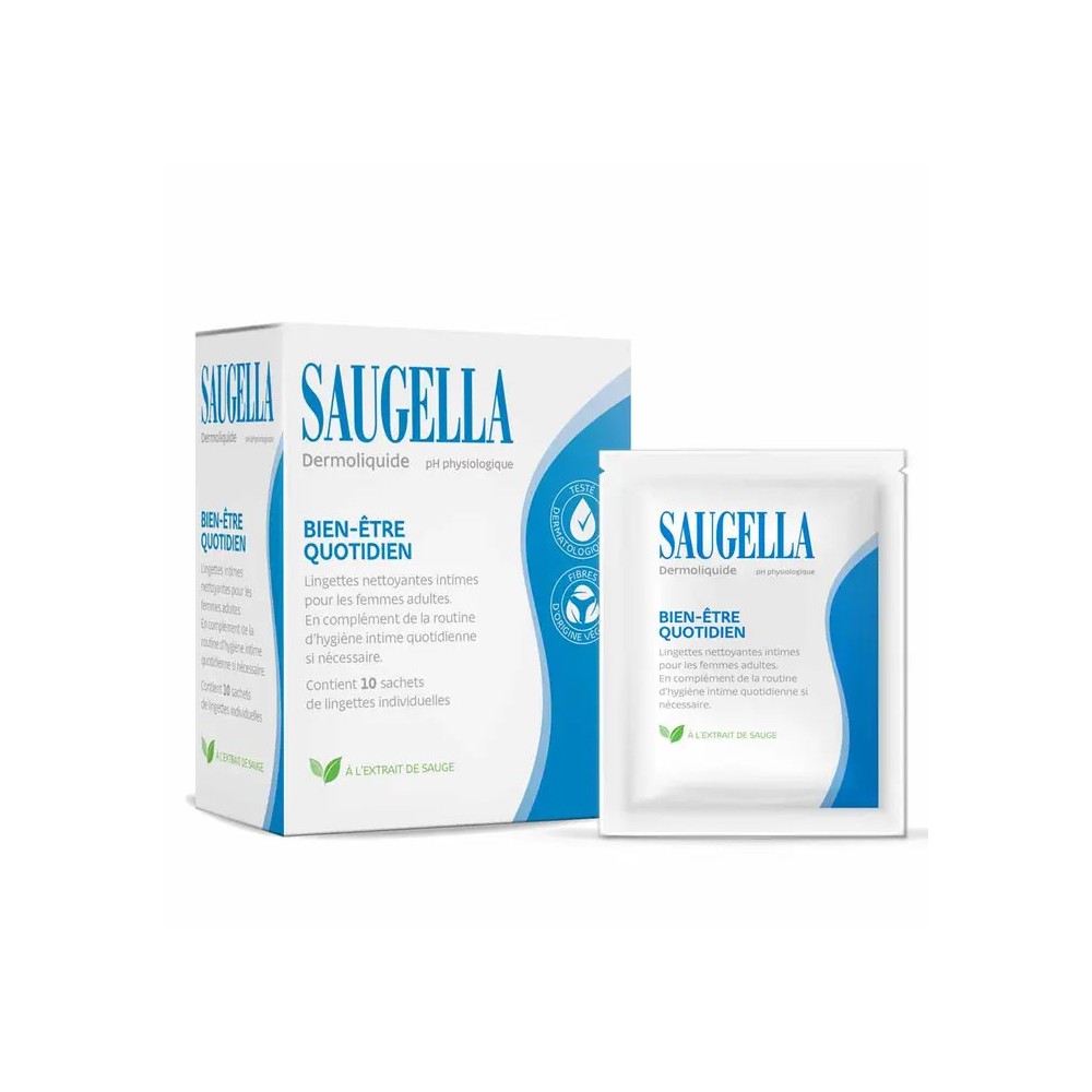 Saugella Lingettes Dermo Intimes