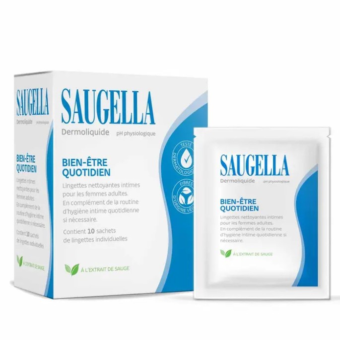 Saugella Lingettes Dermo Intimes