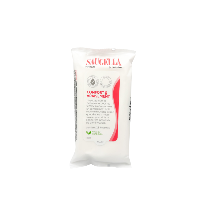 Saugella lingettes Pocket 15 unités
