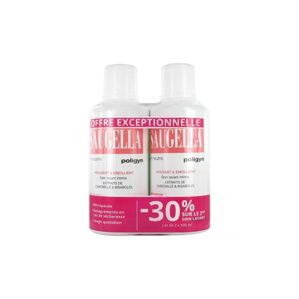 Saugella Poligyn Nettoyant Duo 500 ml