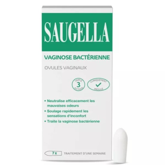Saugella Vaginoses Ovules - 7 unités