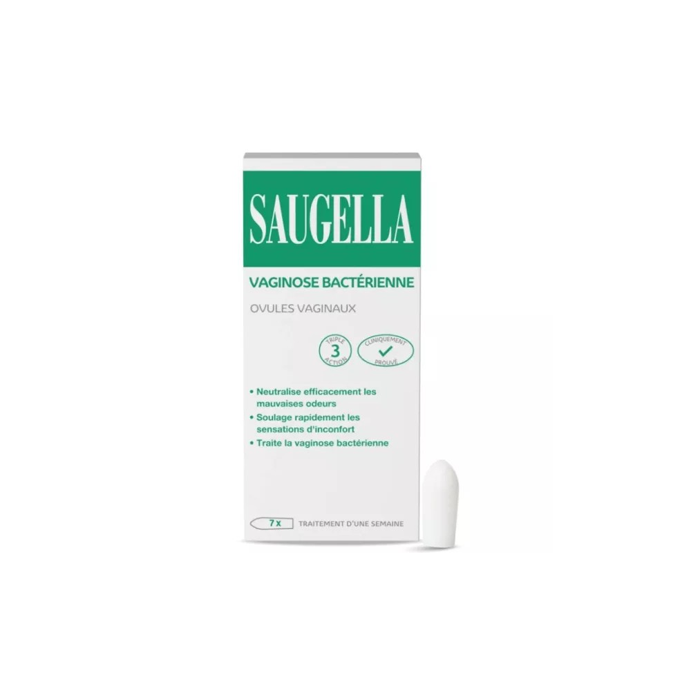 Saugella Vaginoses Ovules - 7 unités