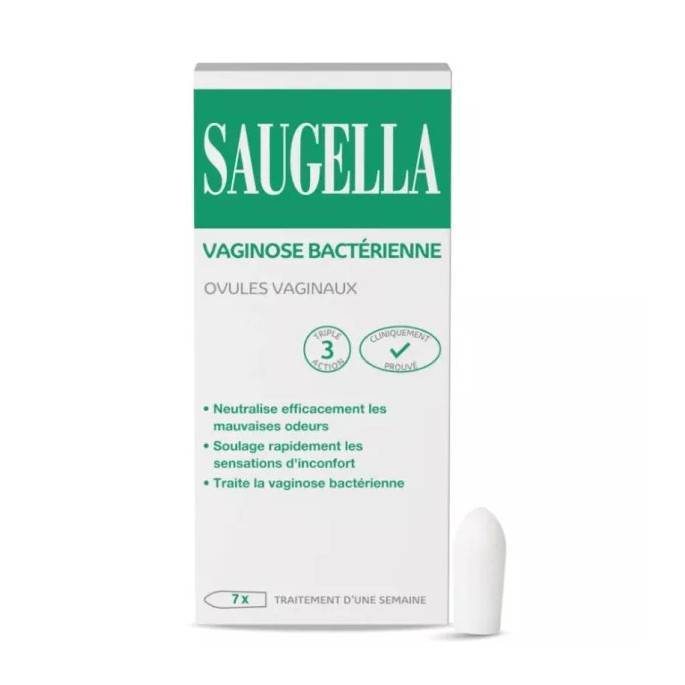 Saugella Vaginoses Ovules - 7 unités