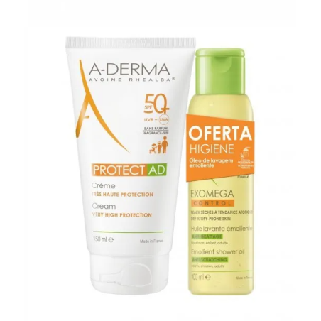ADE PROTECT AD CREME SPF50+ 150ML + HUILE 100MLKD
