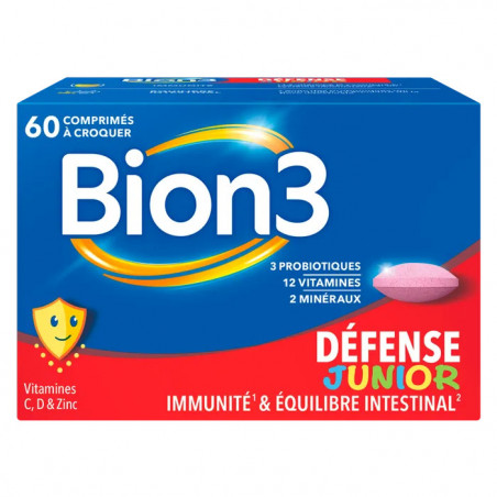 BION 3 JUNIOR 60CP FRAMBOISE