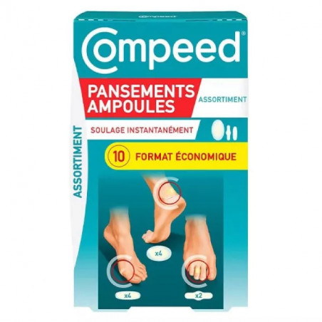 COMPEED AMP MIX PACK ASSORTIS BTE/10