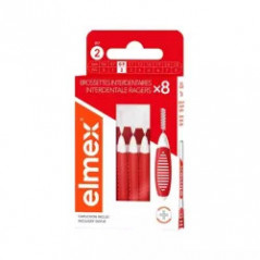 ELMEX BROSSETTES T2 0.9MM ROUGE