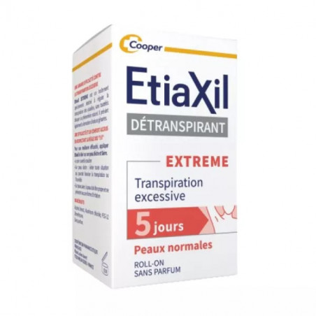 ETIAXIL DEO DETRANSP. NORMALES BILLE/15ML ROUGE