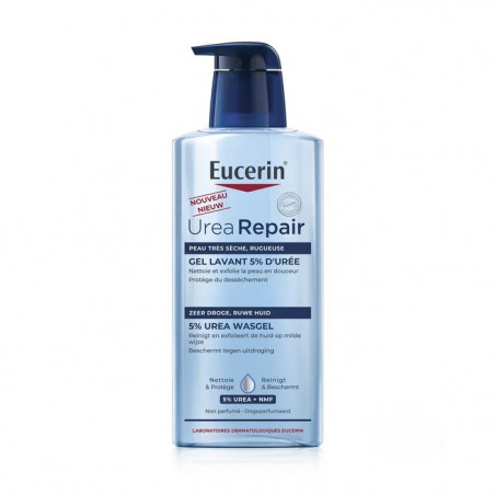 EUCERIN UREA REPAIR GEL LAVANT 5  FLPPE/ 400ML
