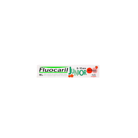 FLUOCARIL DENTIF 6-12 ANS FR ROUGES 75ML