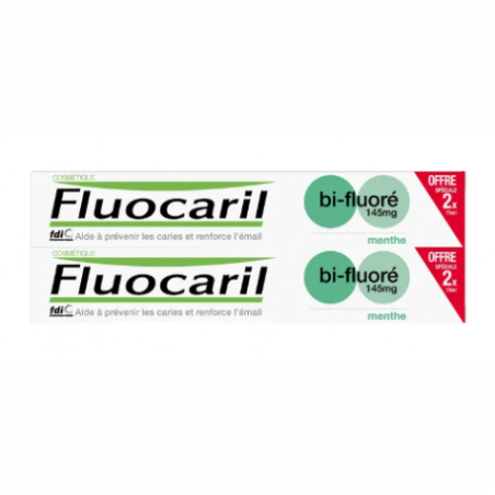 FLUOCARIL DENTIF BI FLUORE 250 2X75ML DUO