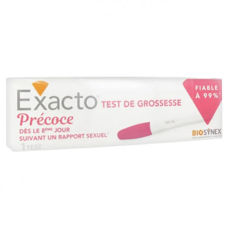 EXACTO TEST GROSSESSE PRECOCE BOITE/1