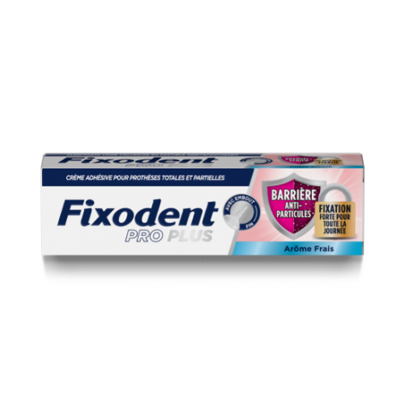 FIXODENT PRO PLUS ANTI-PARTICULES FRAIS 40G