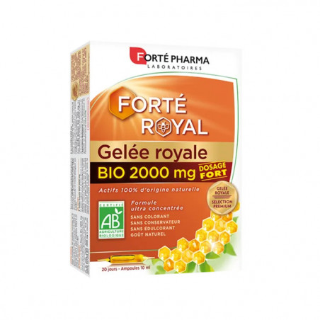FO GELEE ROYALE BIO 2000 20AMP 10 ML FORTE PHARMA