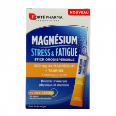 FO MAGNESIUM STRESS ET FATIGUE STICKS B/20