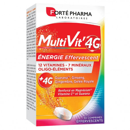 FO MULTIVIT 4G ENERGIE 30 CPS EFFERVESCENTS