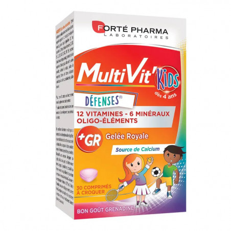 FO MULTIVIT 4G KIDS 30 COMPRIMES