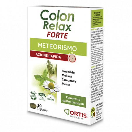 ORTIS COLON RELAX FORTE 30 COMPRIMES